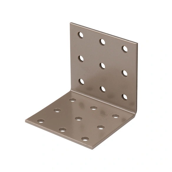 Lochplattenwinkel, BxHxL: 60 x 60 x 60 mm, Stahl, 50 Stück