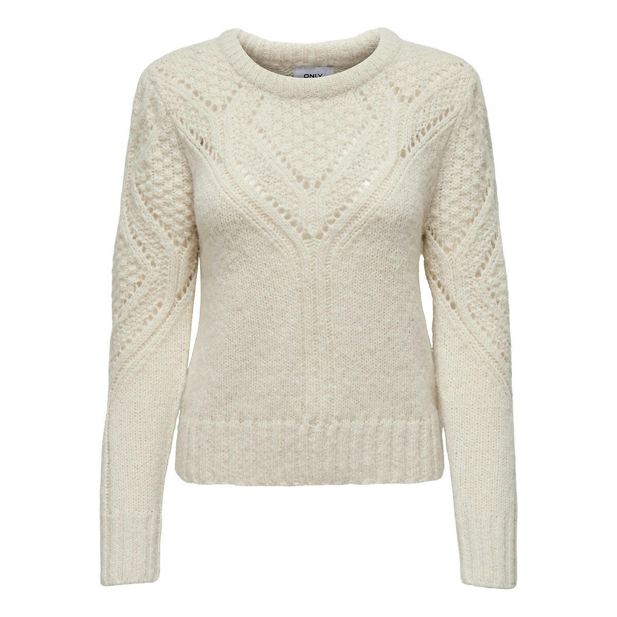 Pull en maille ajourée