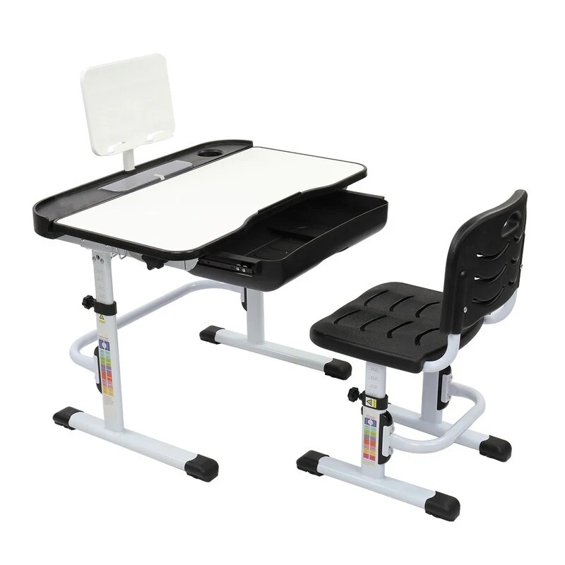 70CM Lifting Table Top Can Tilt Kids Desk And Chair Set