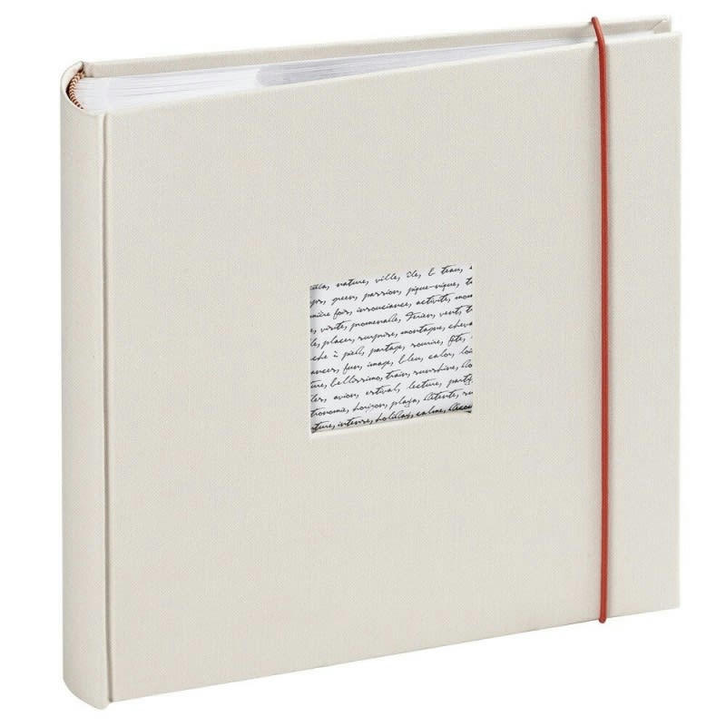 LINEA - Album photo pochettes blanc cassé 200 photos 11,5x15 cm