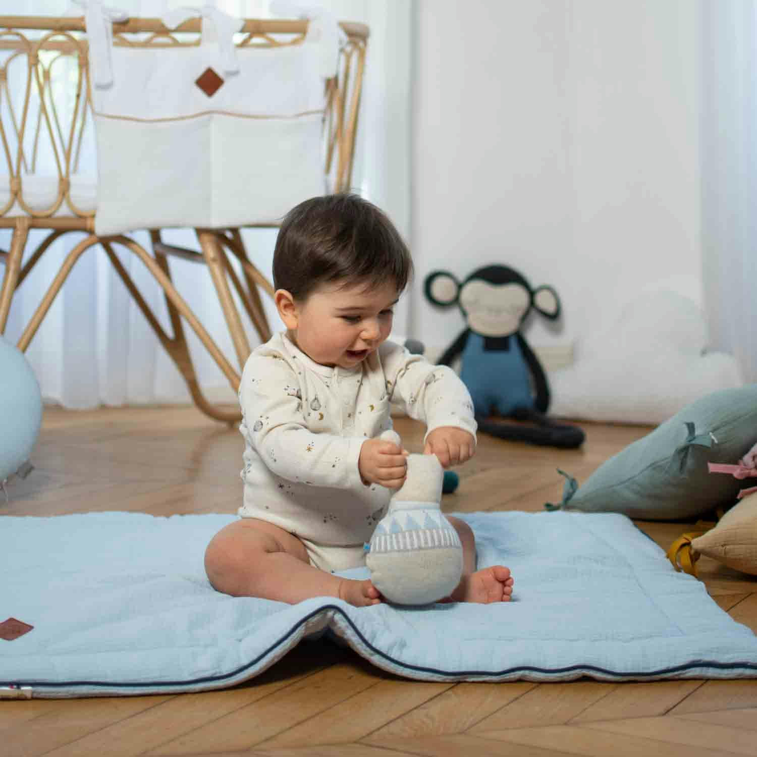 JEANNE - Couette en gaze de coton  140 x 100cm