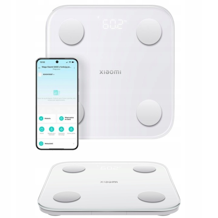 Inteligentna Waga Łazienkowa Xiaomi Mi Body Composition Scale S400
