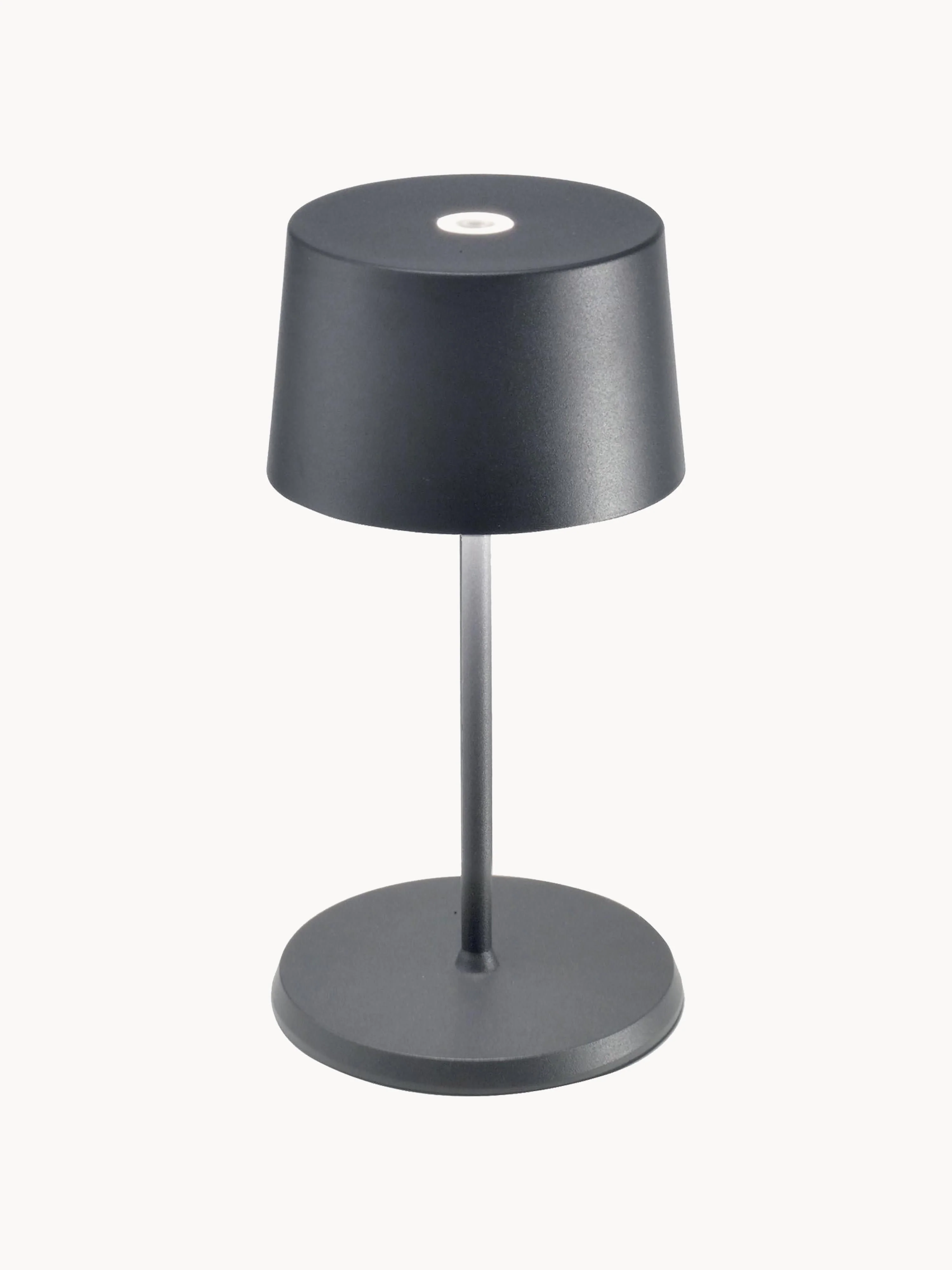 Kleine mobile LED-Tischlampe Olivia Mini Pro, dimmbar