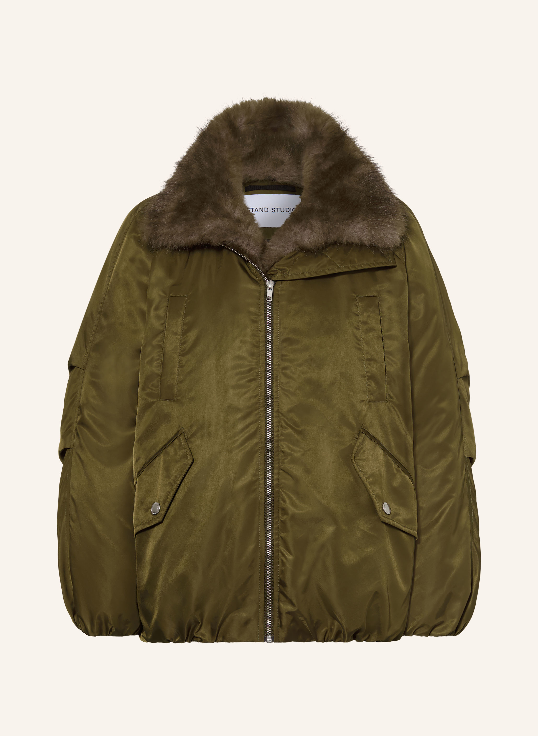 STAND STUDIO Blouson THILDA mit abnehmbarem Kunstfell