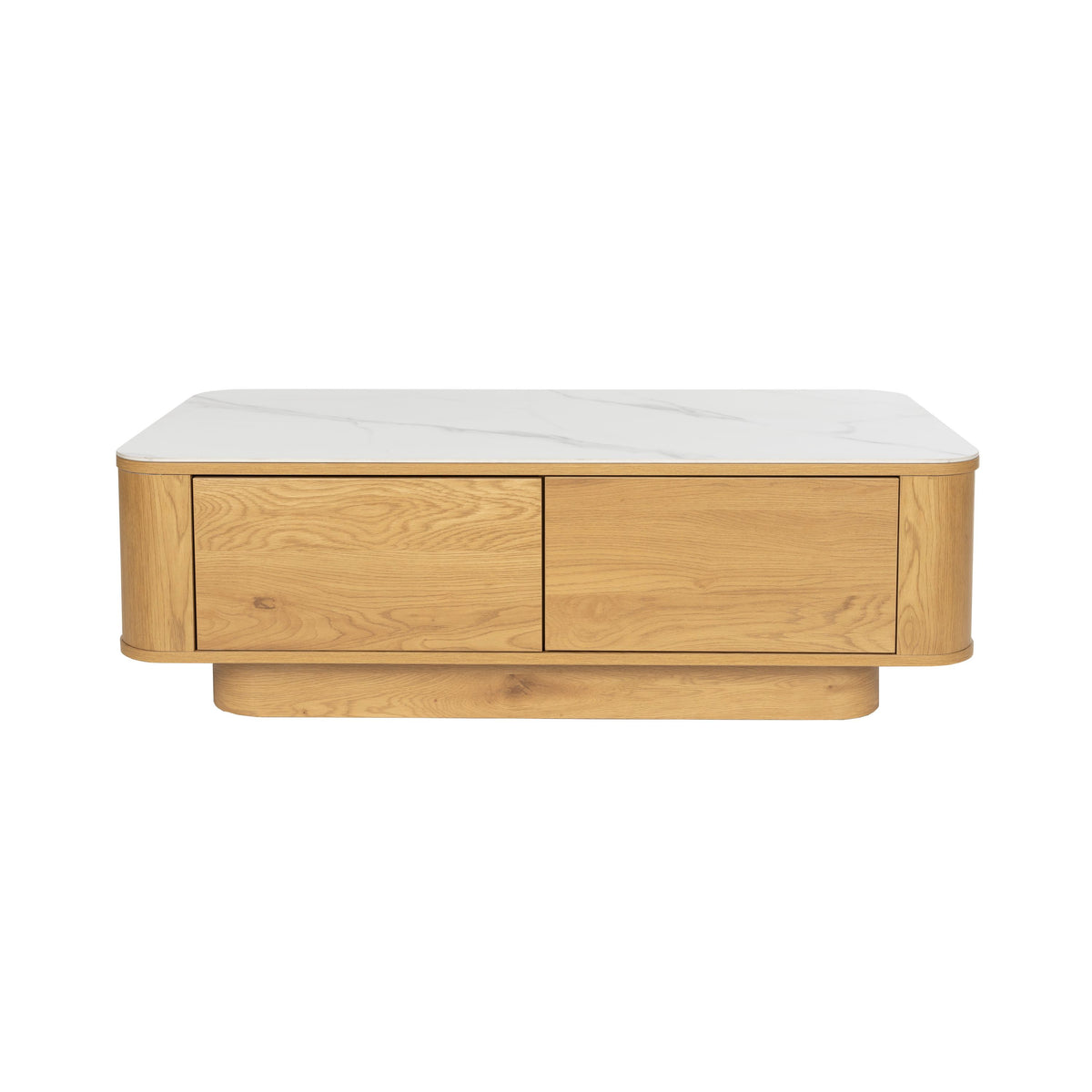 Housecraft Living Almira Salontafel 120x60 cm Hout/ Marmerlook Naturel