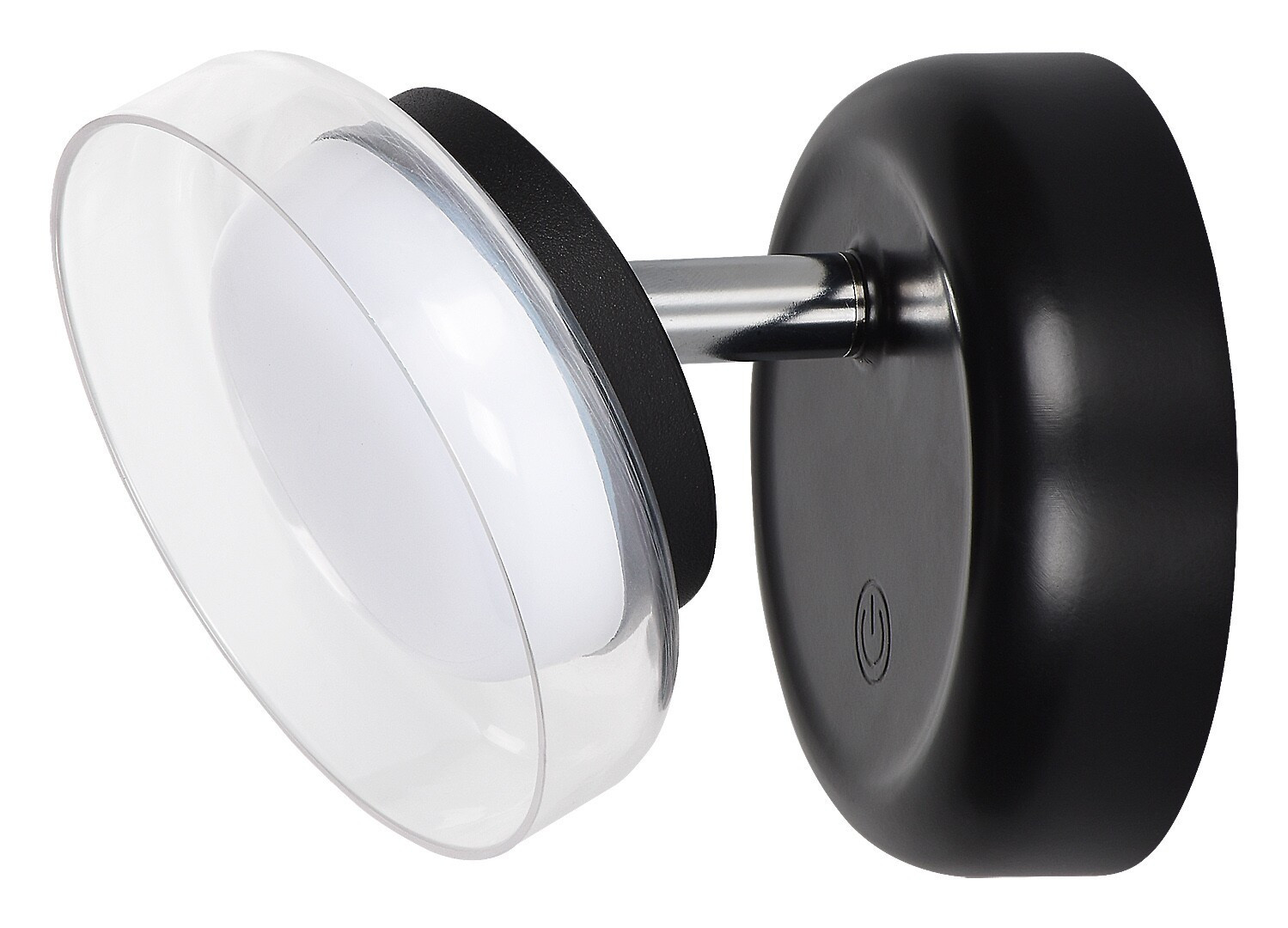 Kinkiet JAVIczarno-biały LED 1x2W 150lm wym:10x10x13cm IP20 Rabalux