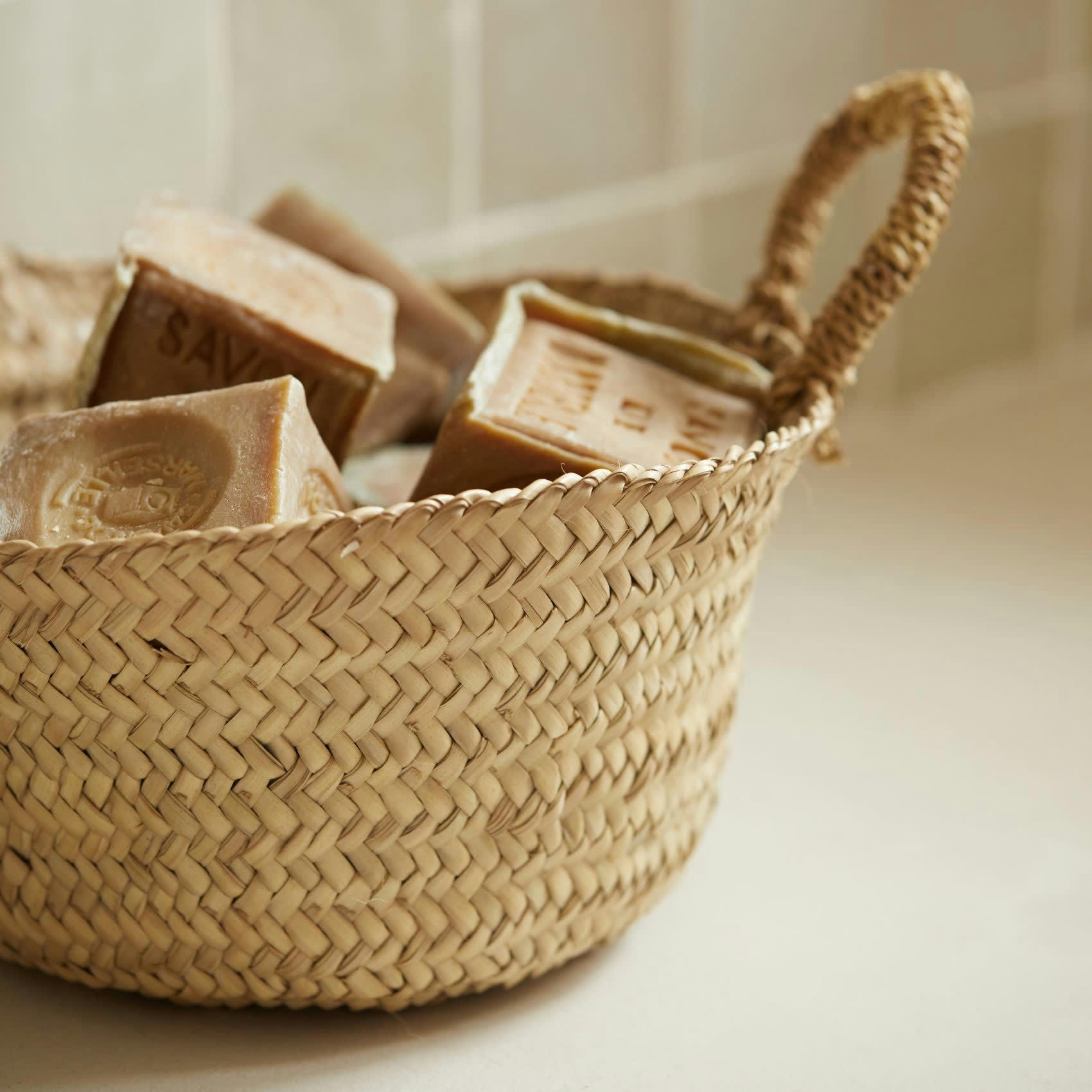 - Panier pour le marché  osier naturel 20x20 cm