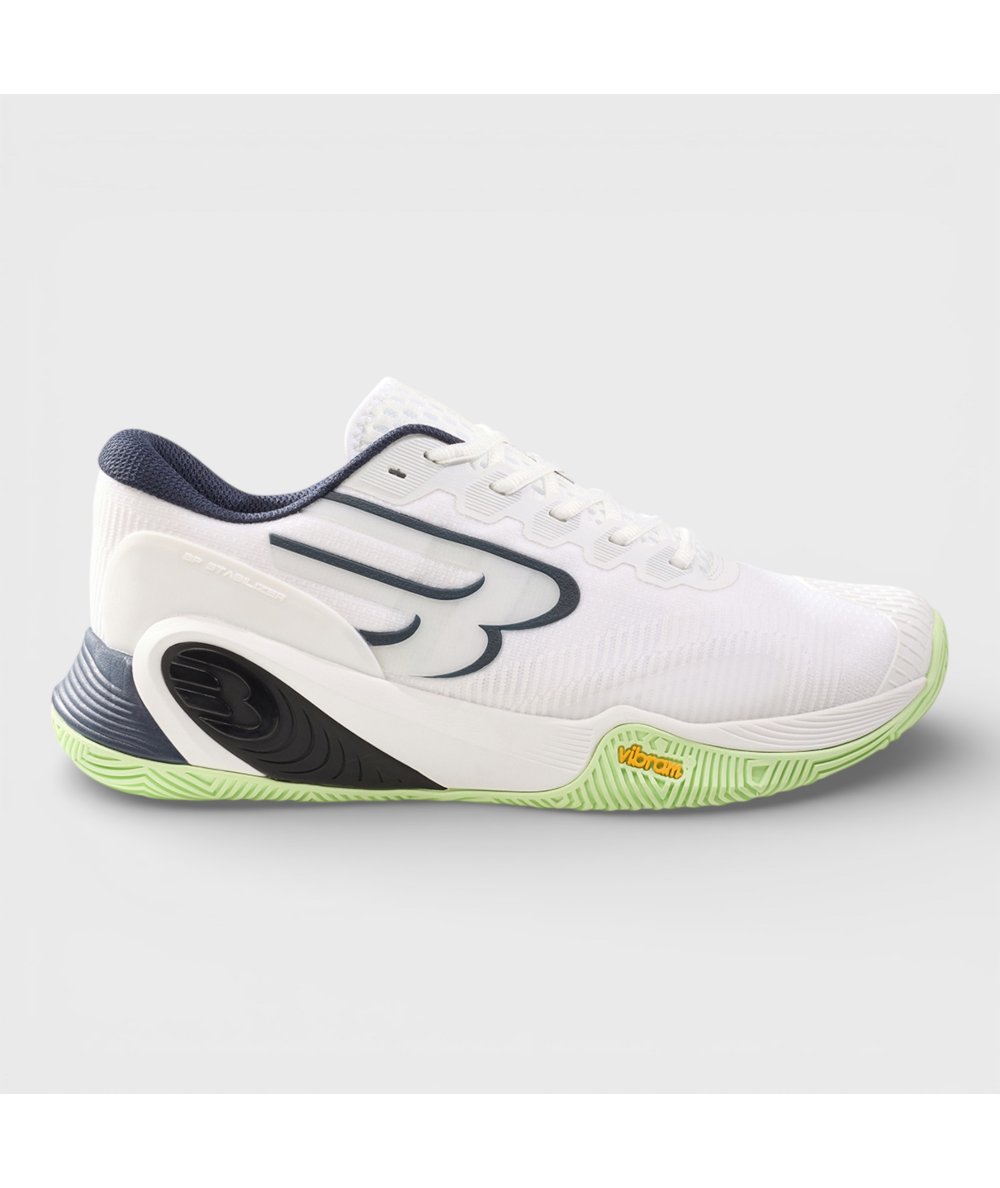 ZAPATILLA BULLPADEL HACK VIBRAM 26V BLANCO