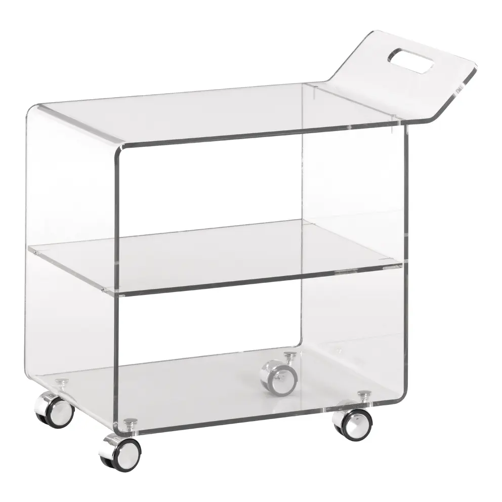 Servierwagen Plexi