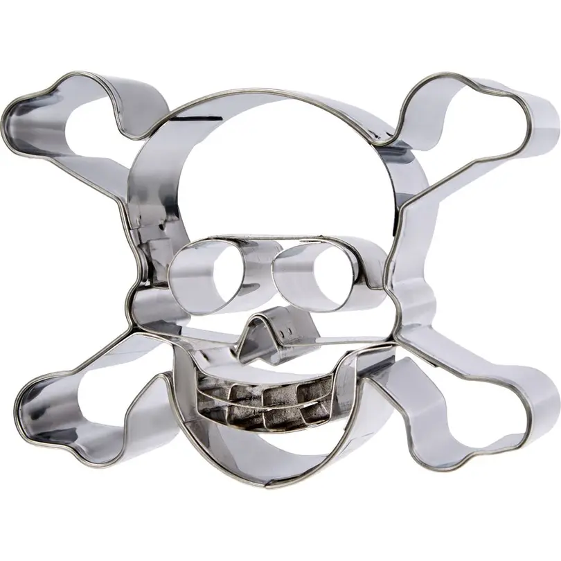 Ausstecher 5er-Set Totenkopf