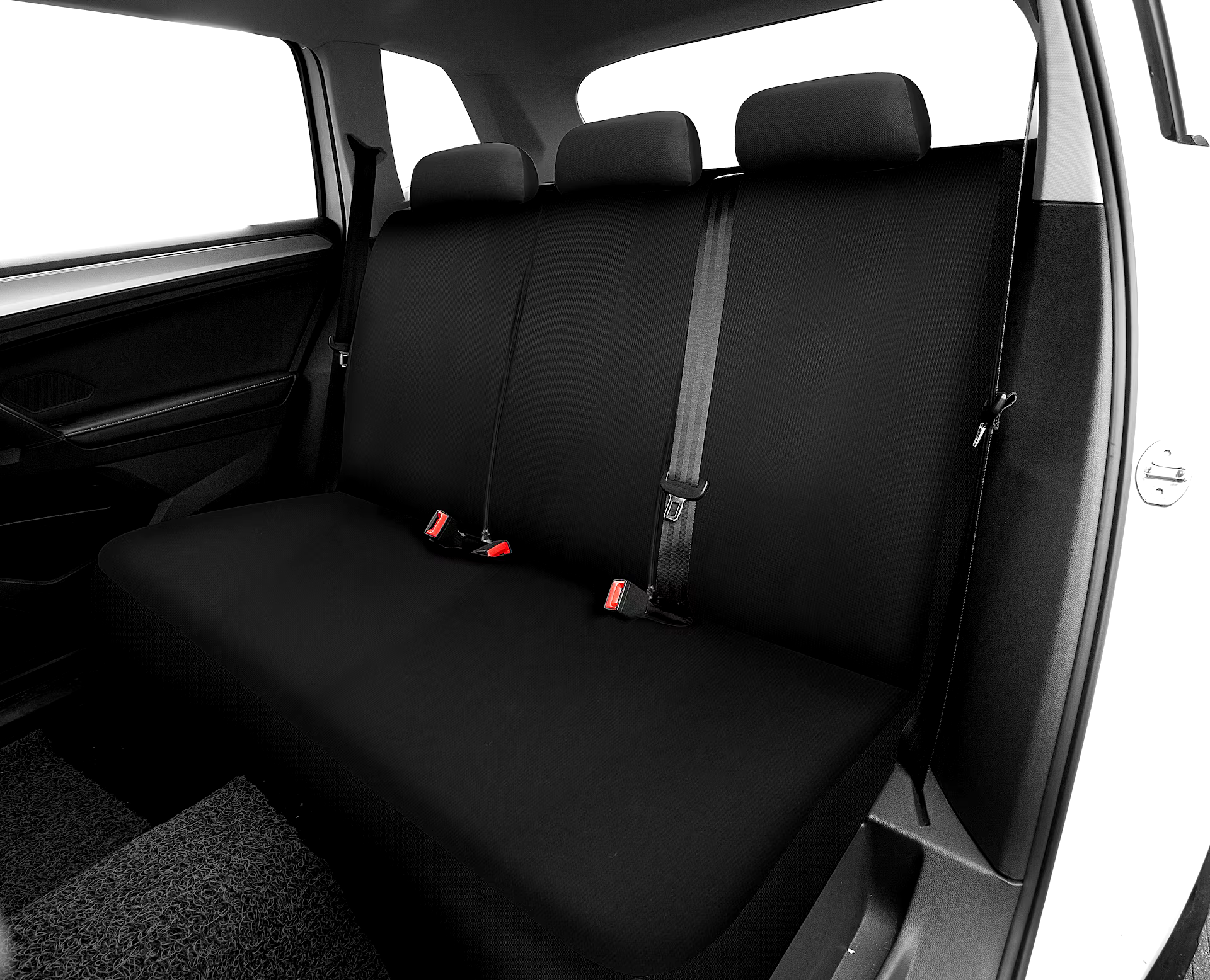 AutoTrends Jacquard Bench Seat Cover, Black