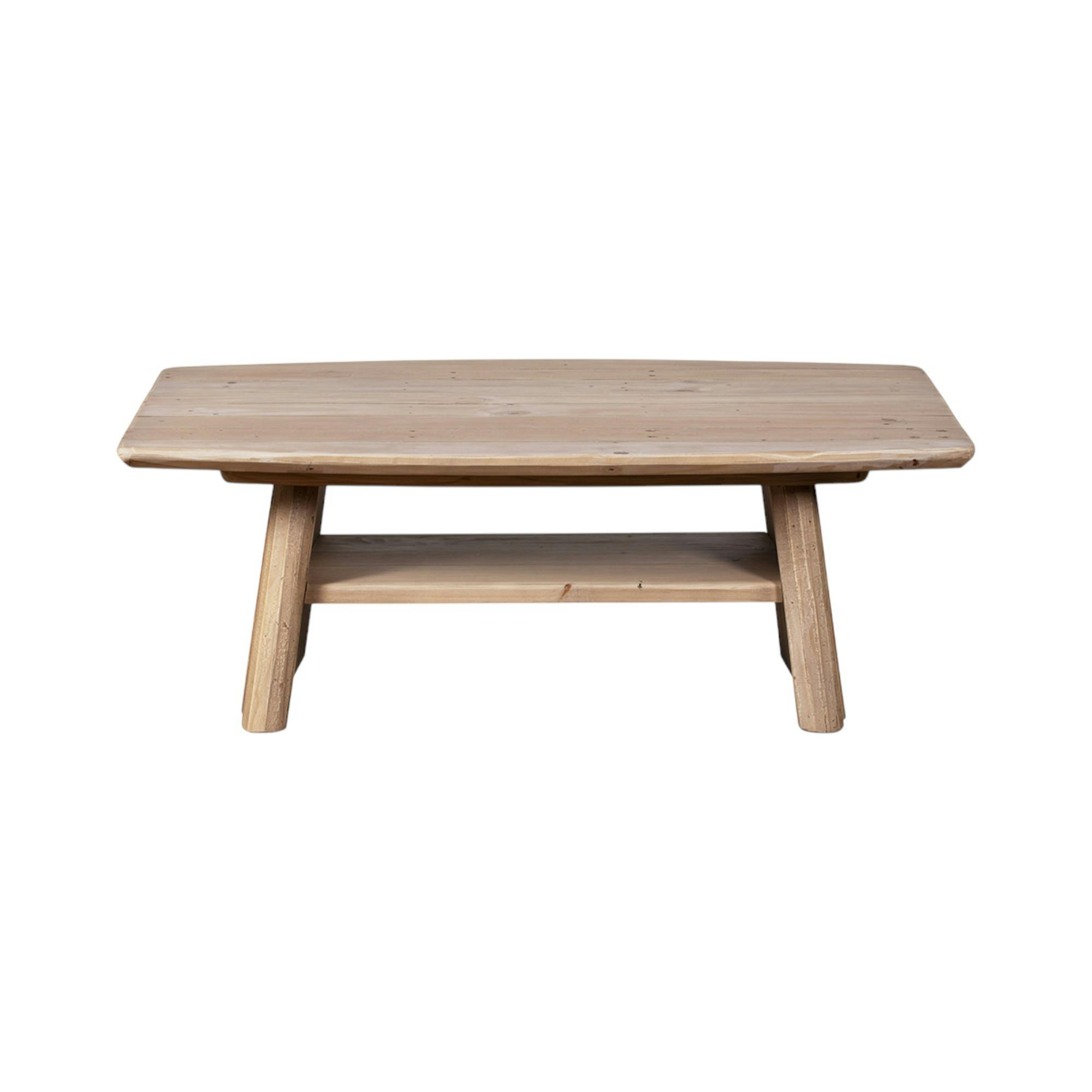 Table basse en bois recyclé FSC NELSON