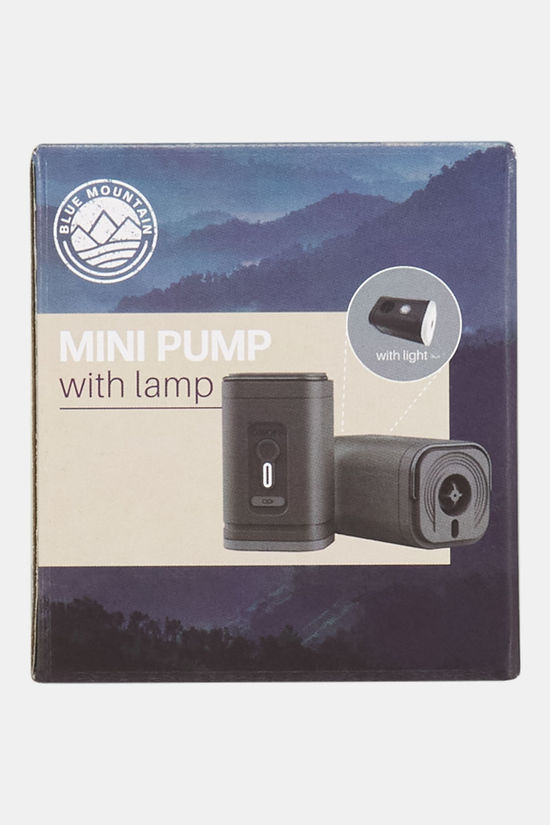 Blue Mountain Mini Pump With Lamp Pomp