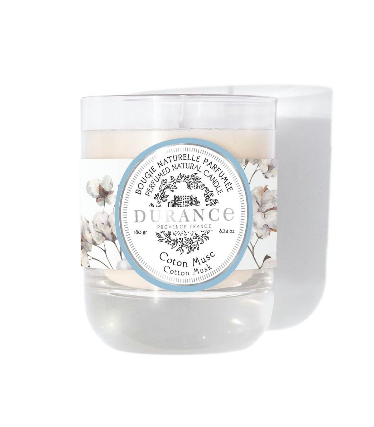 COTON MUSC - Bougie Parfumée Naturelle Coton Musc