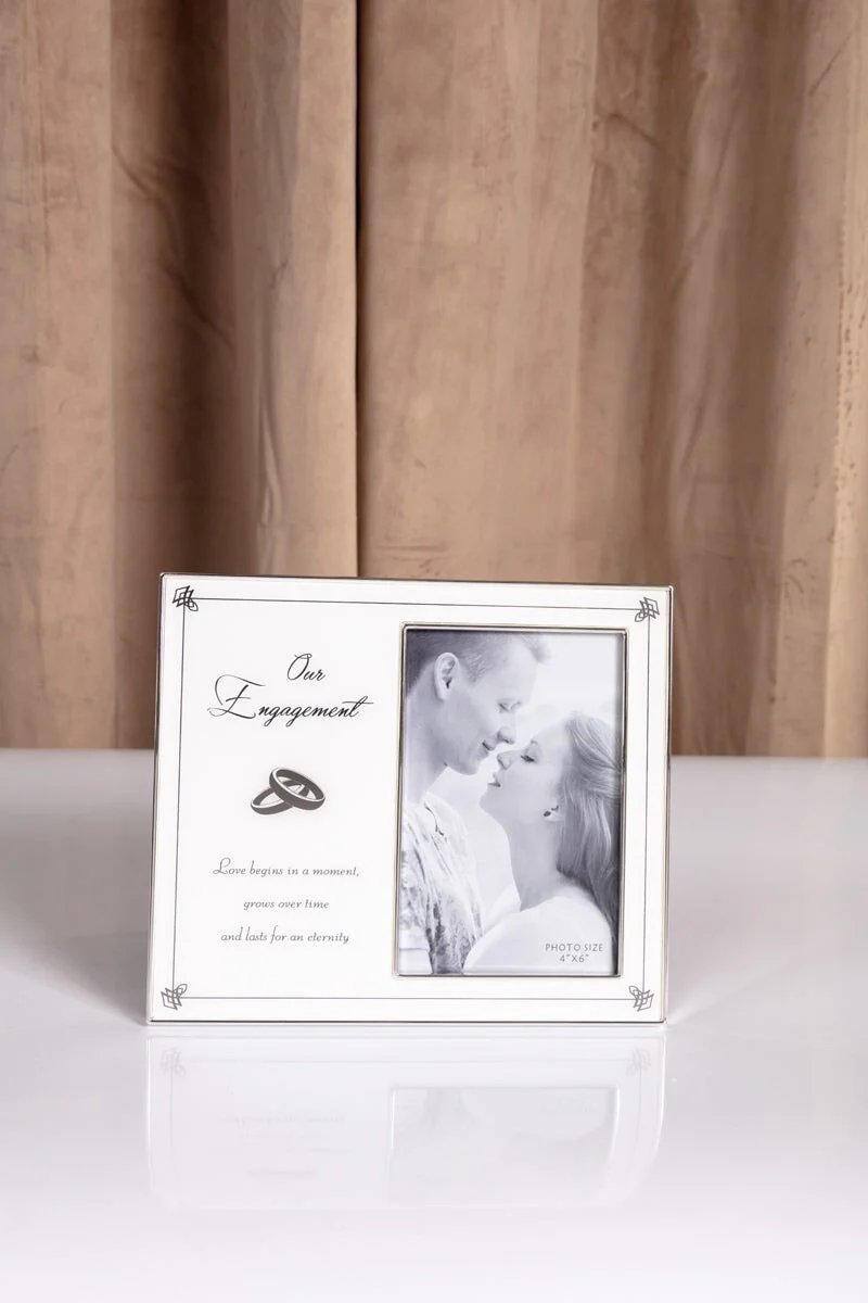 Silver Engagement Frame