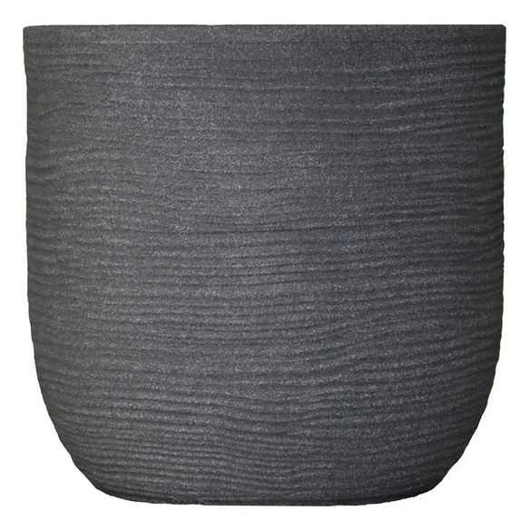Blumentopf »Shabby«, Breite: 45 cm, granit-grau dunkel, Kunststoff