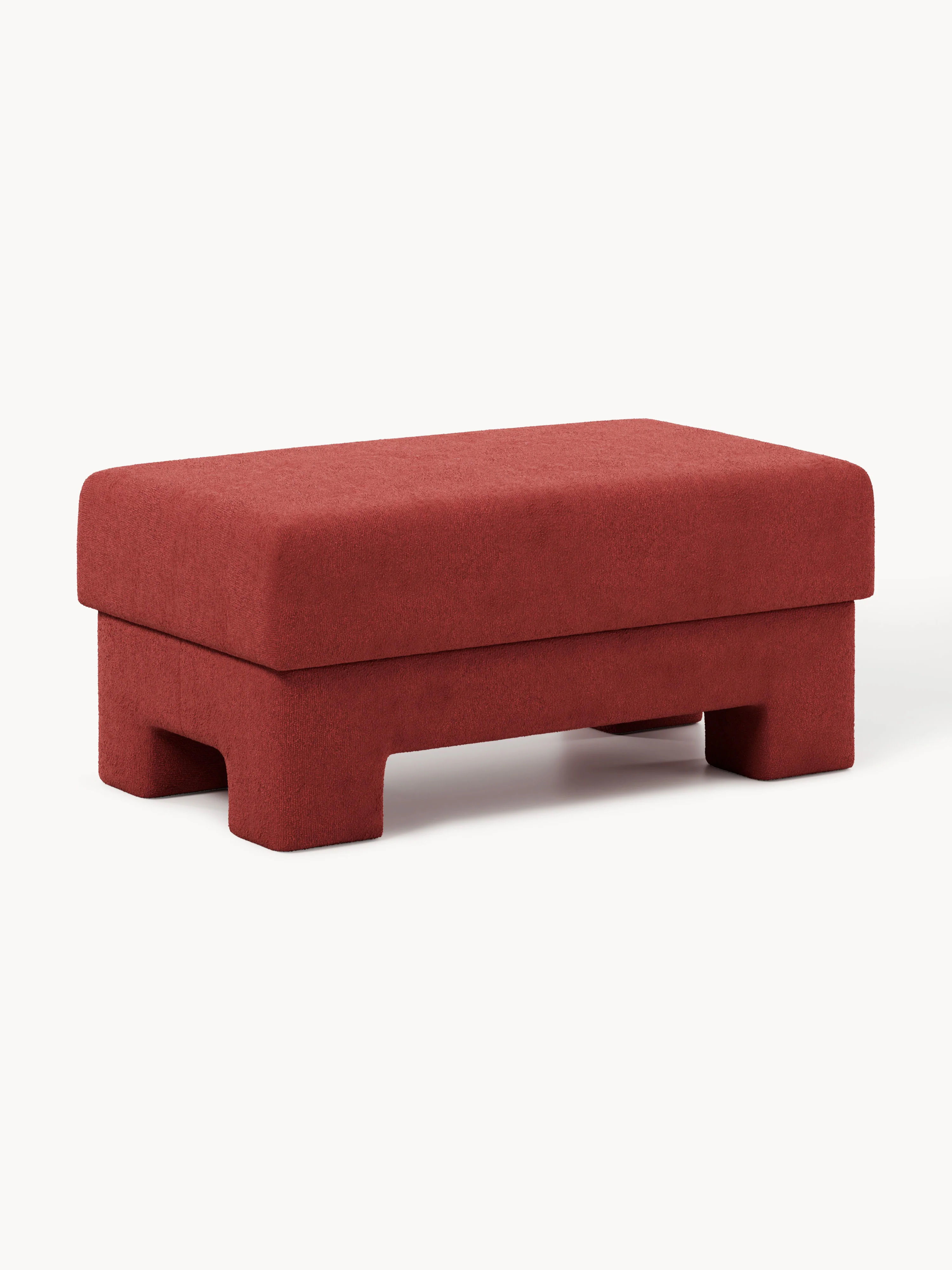 Sofa-Hocker Atlas aus Bouclé