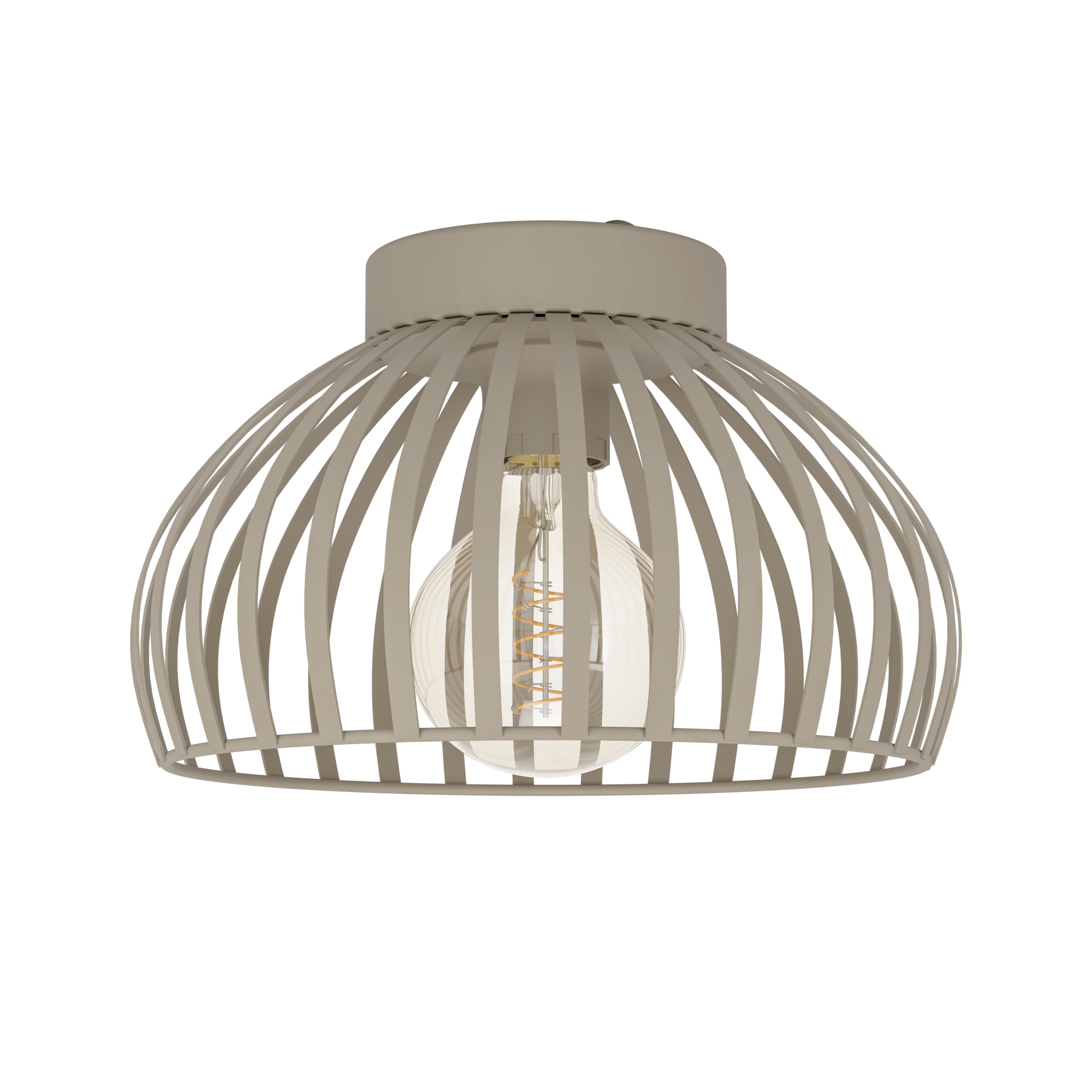 EGLO plafondlamp Mogano 3 - e27 - zandkleur