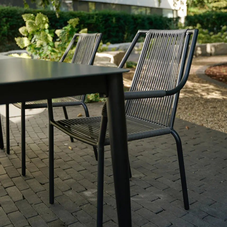 Les - Shelo terrasstoel grijs