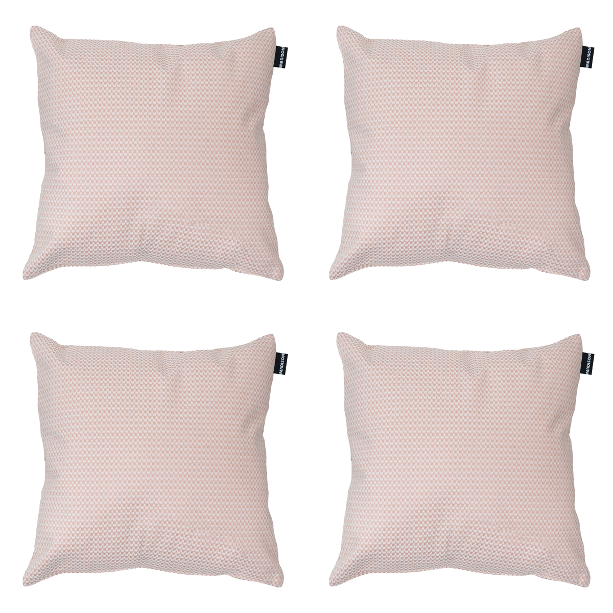 Madison sierkussen Madison Home - roze - 45x45x10cm - set van 4