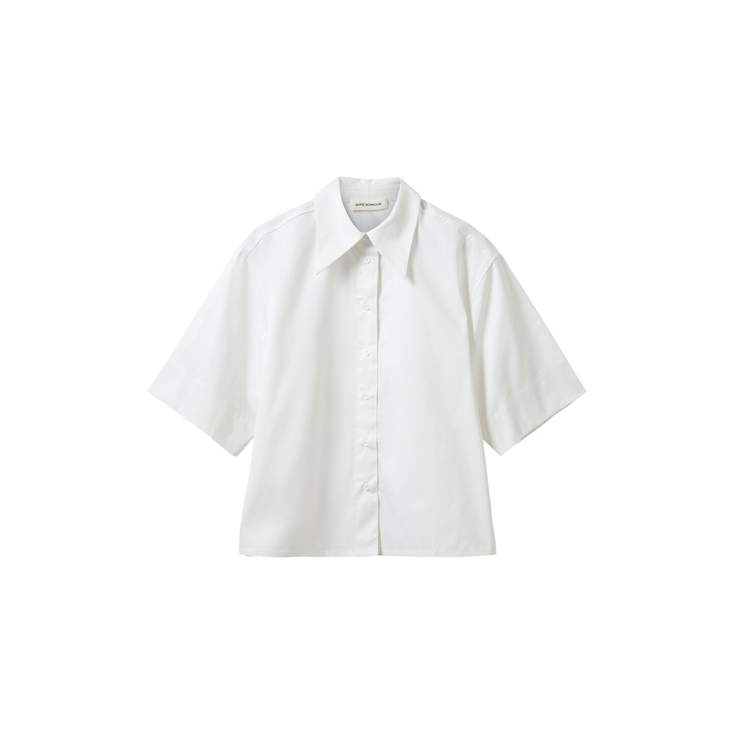 HARVEYSW OVERSIZE SHORT SLEEVE SHIRT, off white