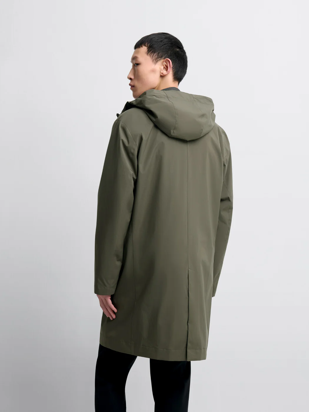 Imperméable regular à capuche