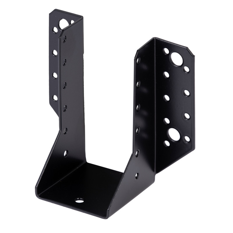 Etrier U en acier noir 64 x 128 mm ALBERTS