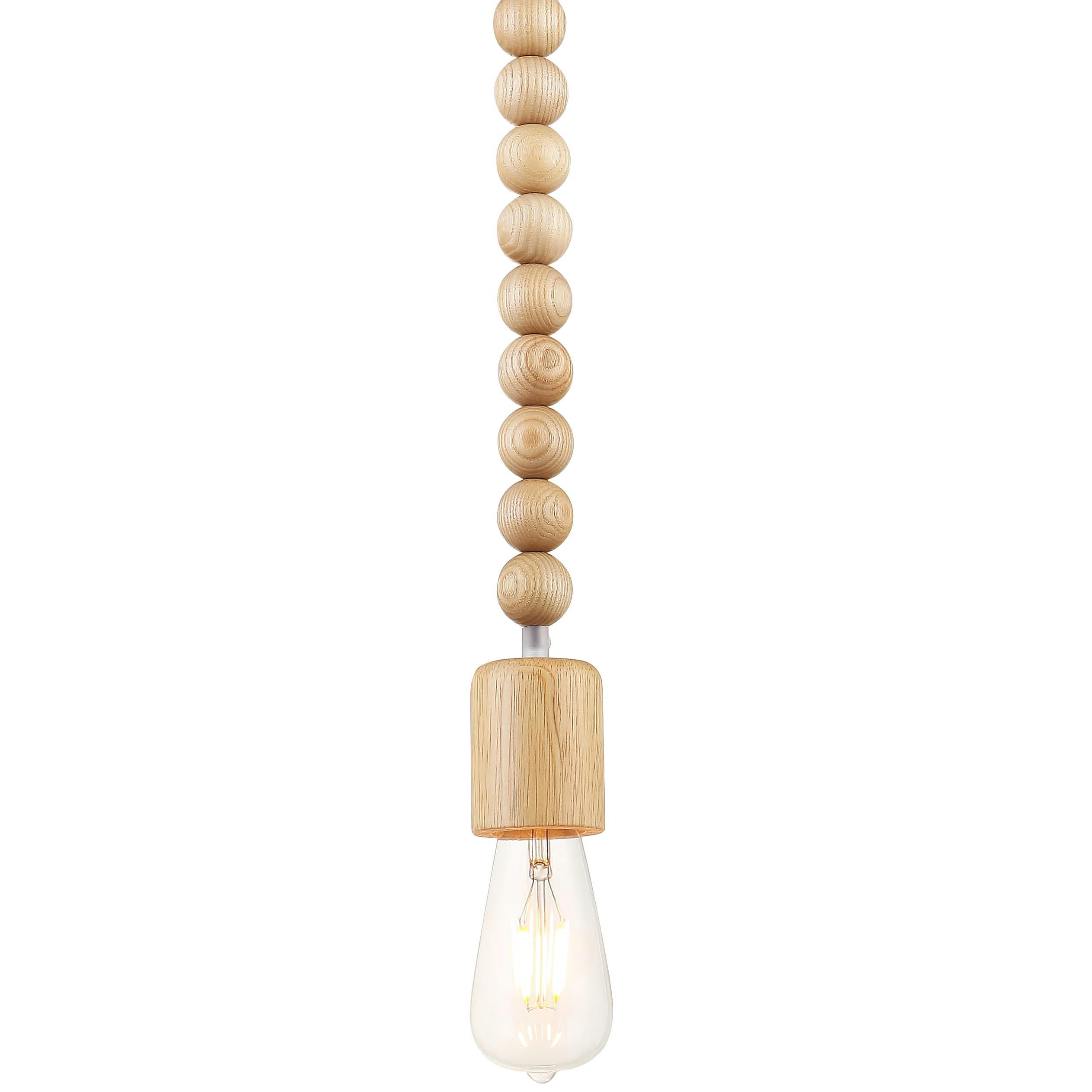 COLLIER - Suspension en bois H126cm