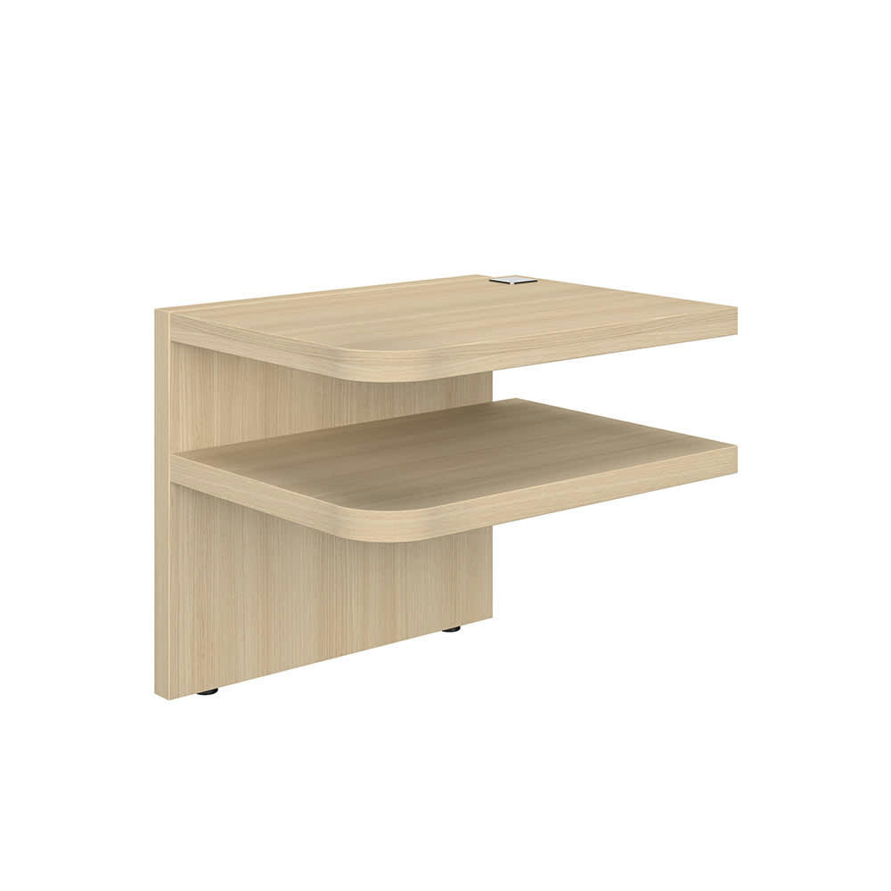 DIMIX - Chevet pour lit effet bois chêne structuré