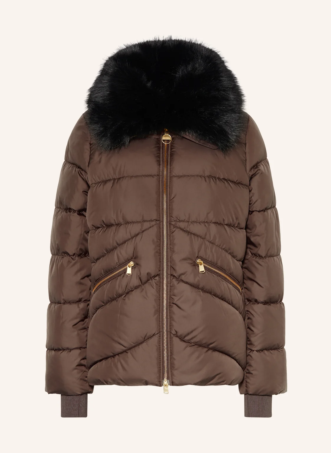 BARBOUR INTERNATIONAL Steppjacke CYRUS mit Kunstfell