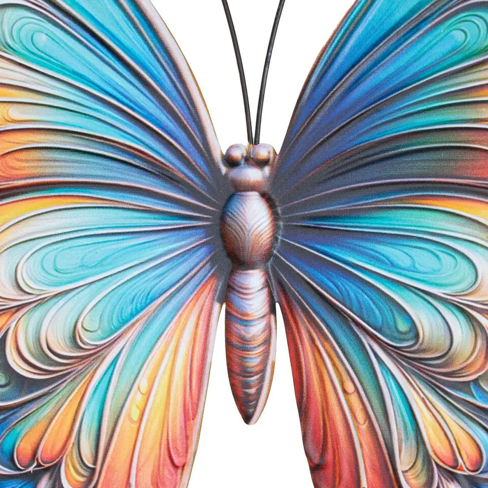 Anna's Collection Tuindecoratie vlinder - 46 x 50 cm - metaal