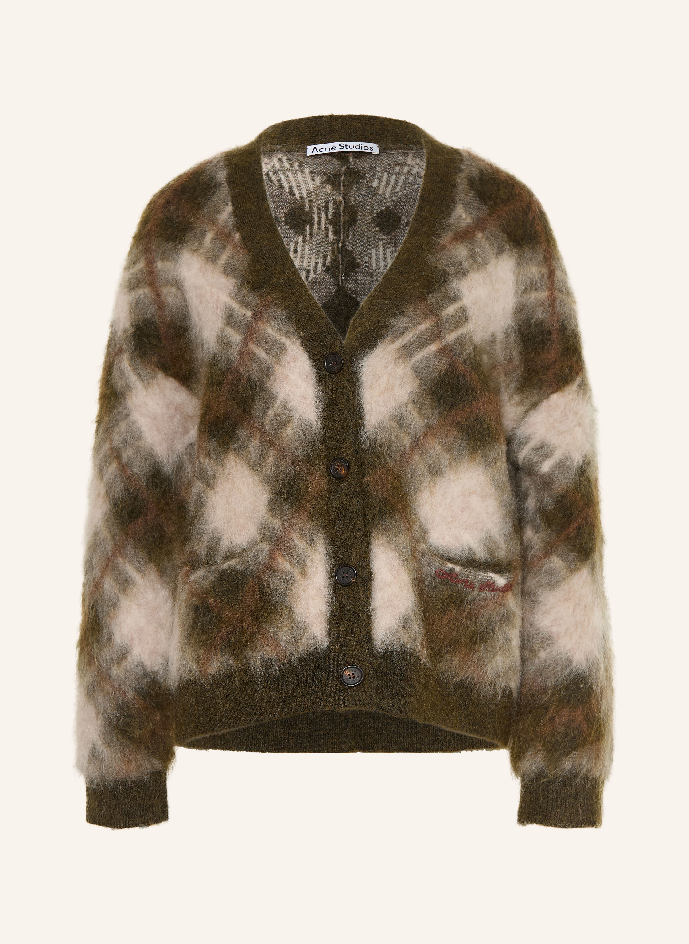 Acne Studios Strickjacke mit Mohair