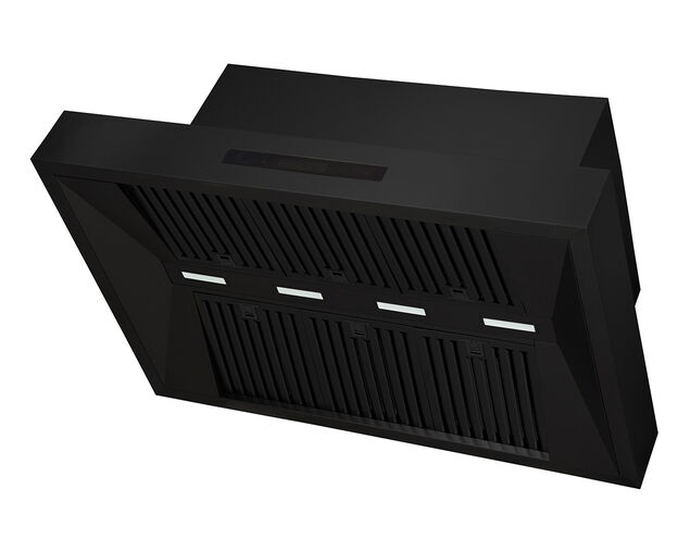 Excelsior Black Wall Mounted BBQ Rangehood - 1200 x 800mm