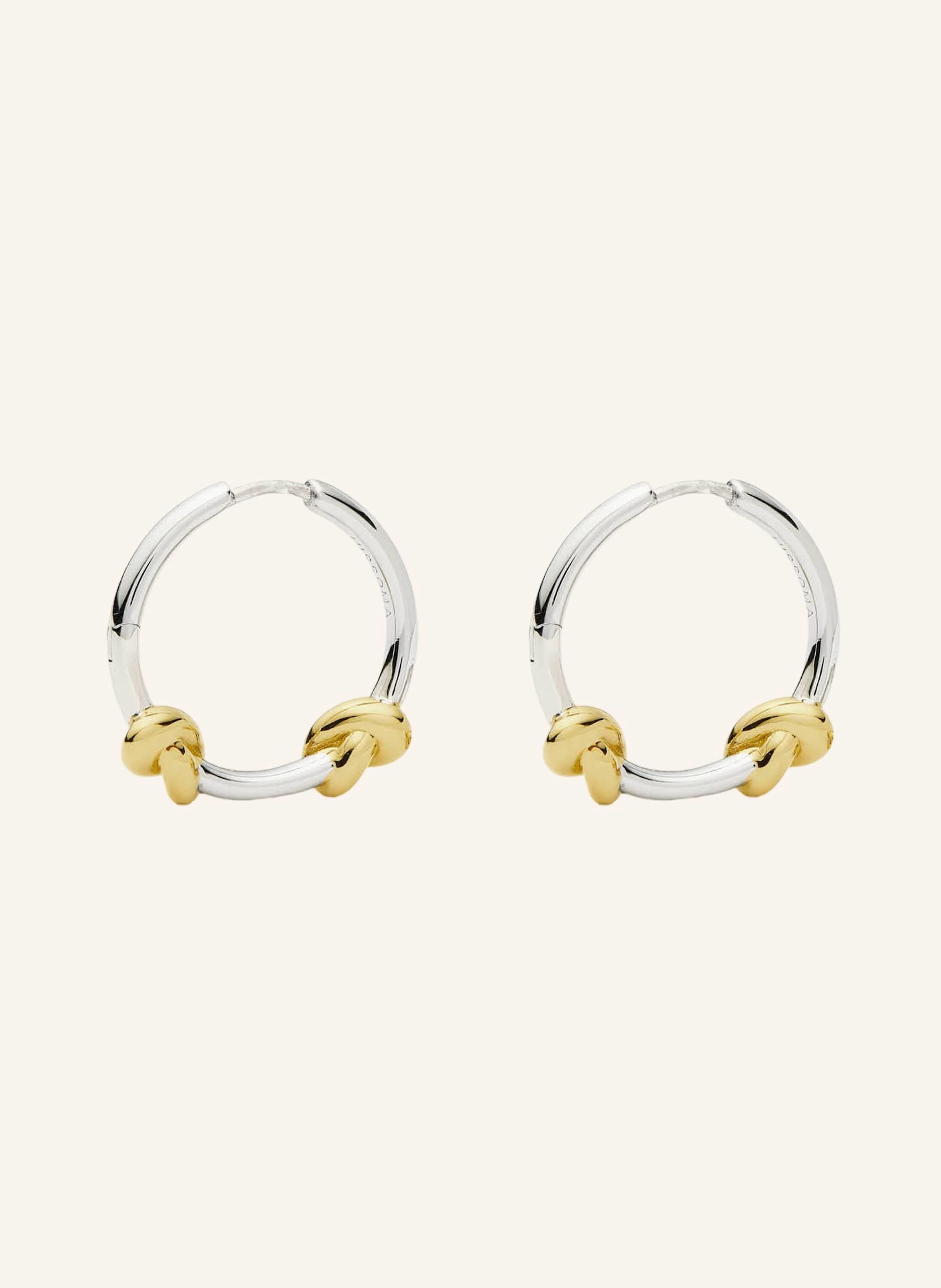 MISSOMA Creolen LUCY WILLIAMS KNOT SMALL HOOP EARRINGS by GLAMBOU