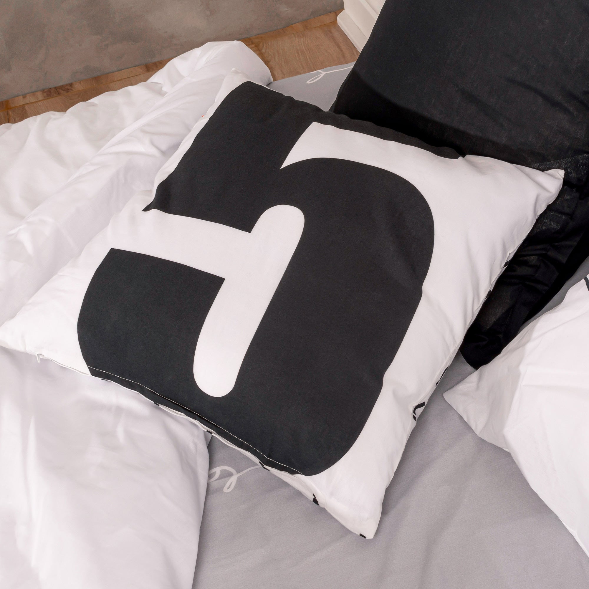 Blanc Set van 2 kussenhoezen Five