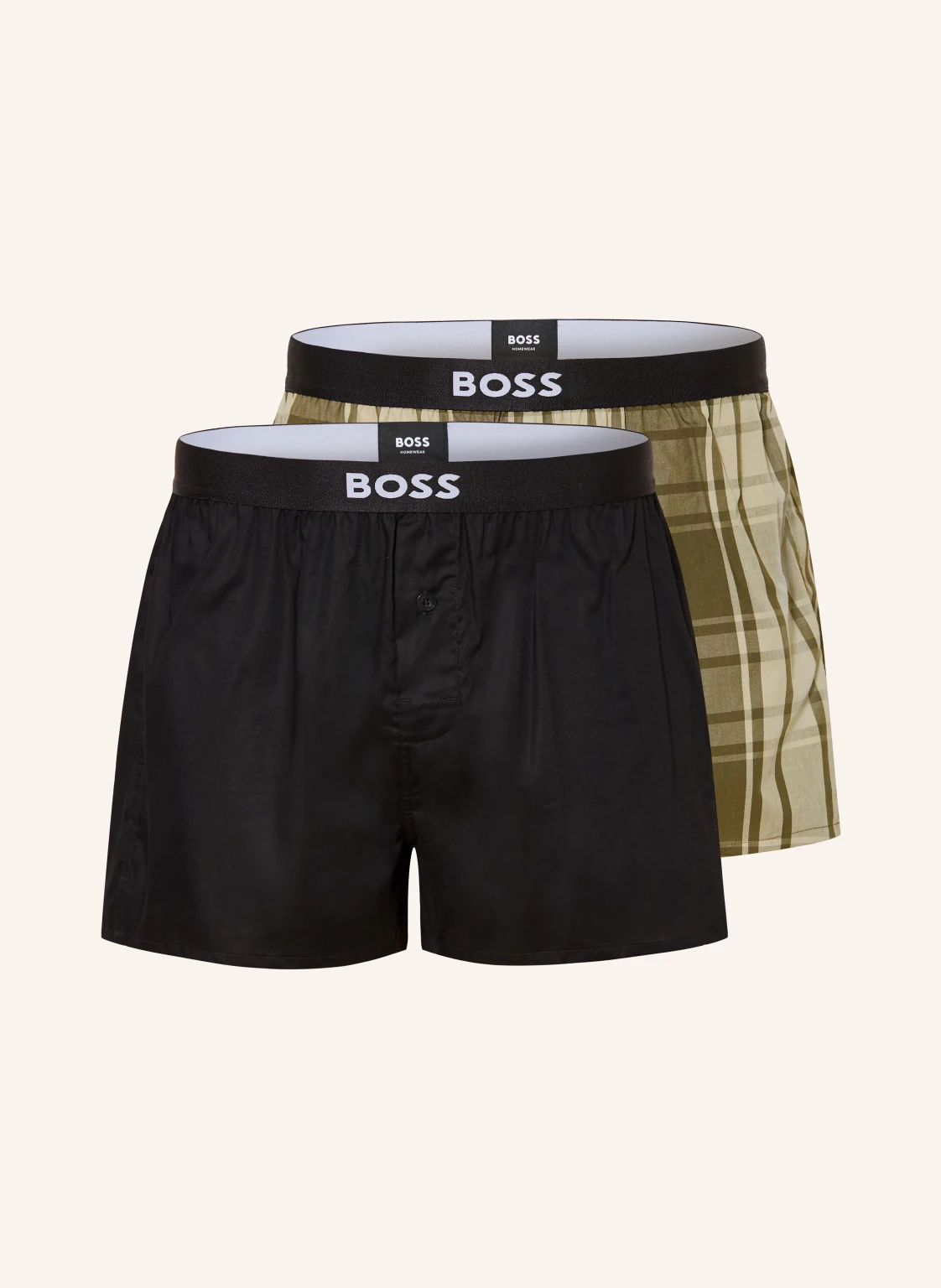BOSS 2er-Pack Web-Boxershorts