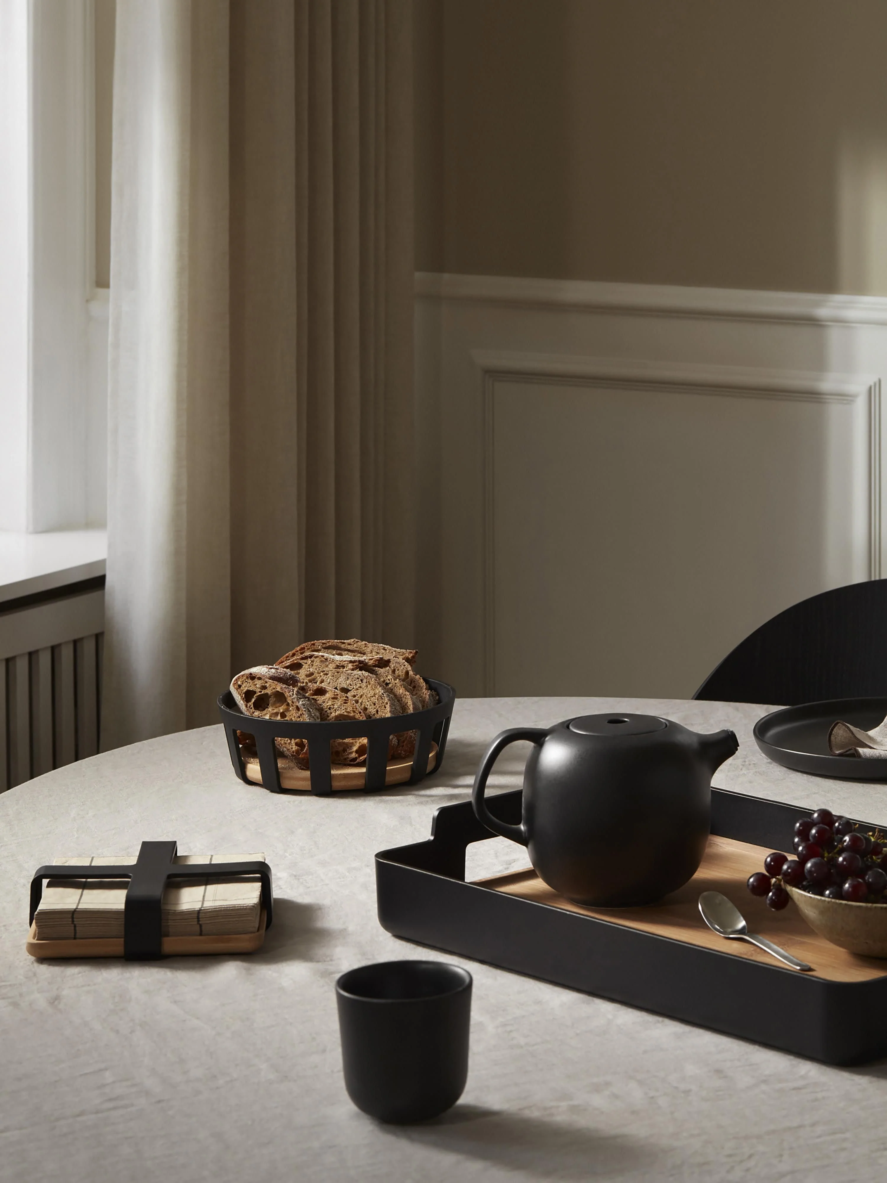 Serviettenhalter Nordic Kitchen aus Bambus