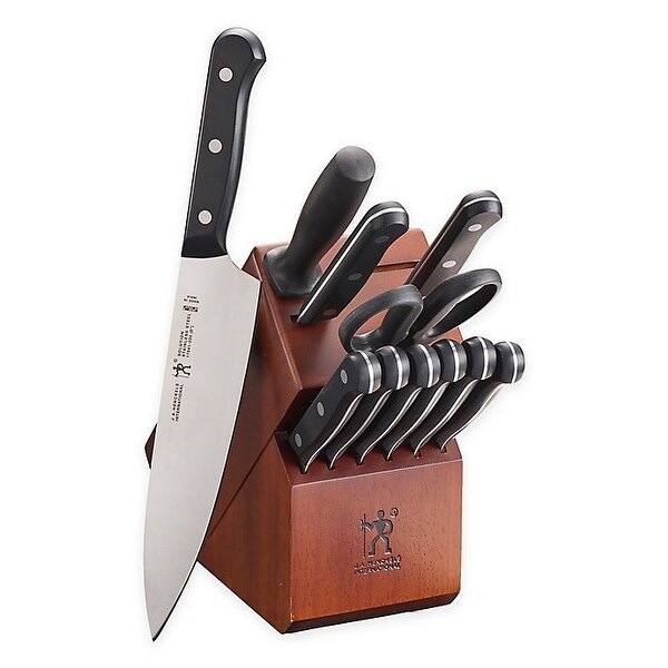 John Boos C-Elip 48x30 Butcher Block w/ Shelf & Henckels Knife Set