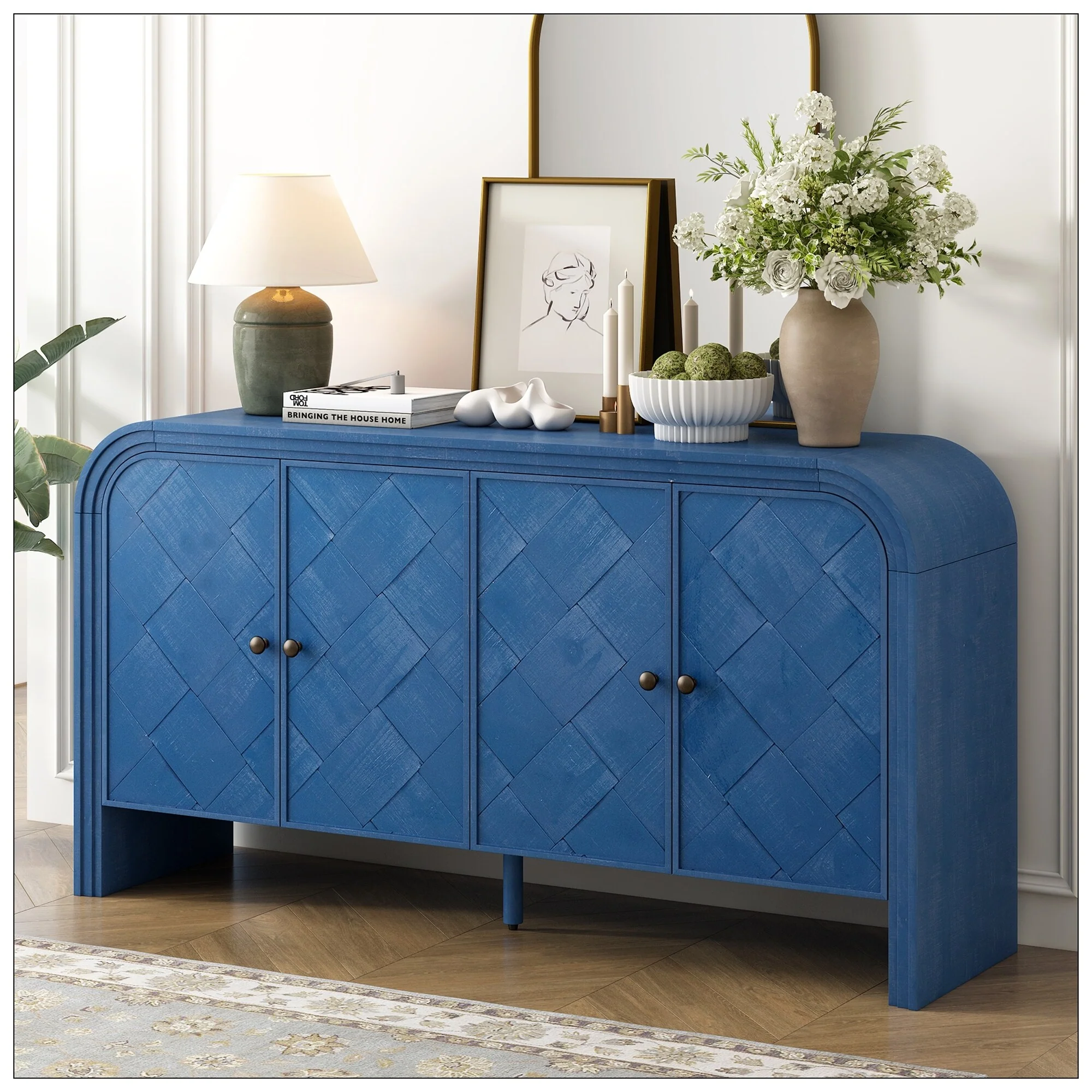 Luxury Multi-Functional MDF Sideboard for Hallways