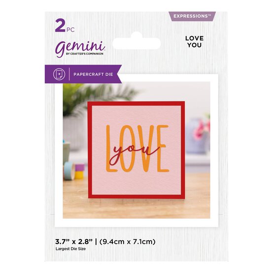 Gemini Love You Die Set 2 Pieces