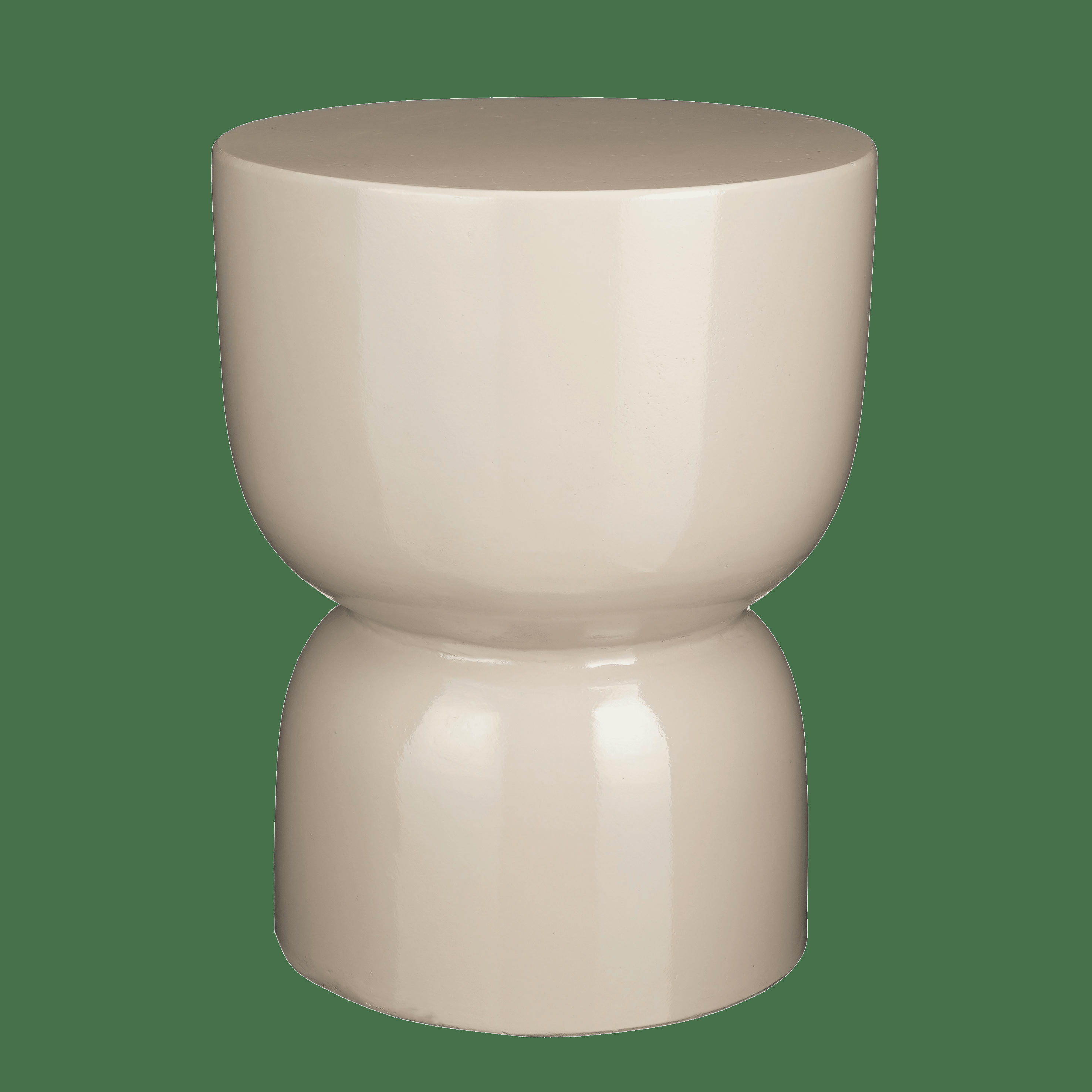 STAGE - Table d'appoint en ciment beige H45