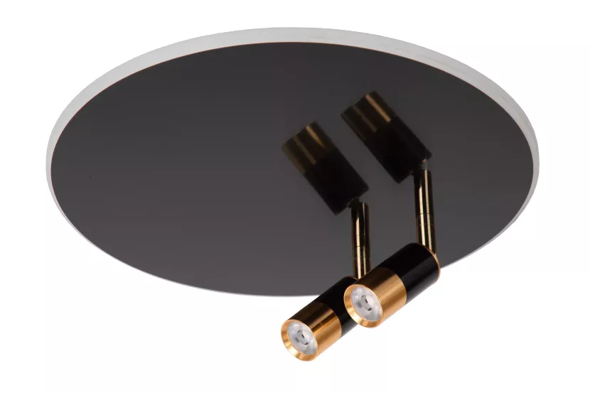 Lampa sufitowa JUBEL czarna LED 3x5W   25W Ciepła biel 1250lm Lucide