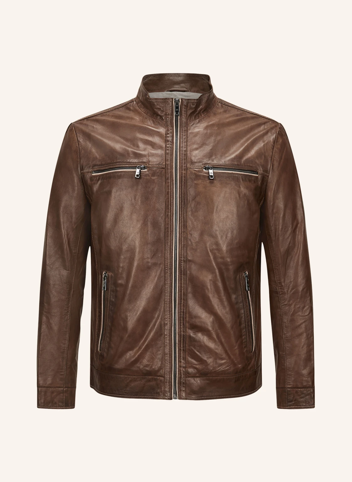 MILESTONE Lederjacke MSETHAN