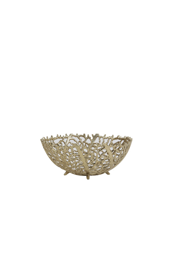 Light & Living schaal GALAXA - Ø25.5x11cm - goud