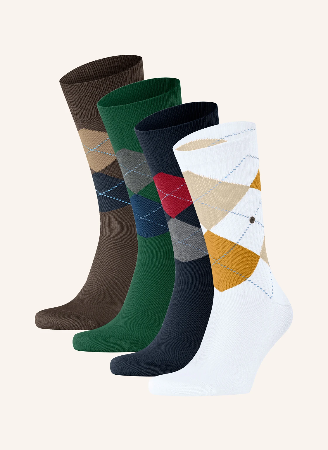 Burlington 4er-Pack Socken BEN'S BURLIS mit Geschenkbox