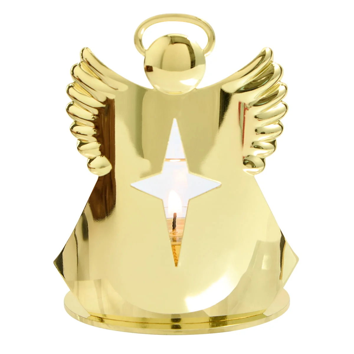 Golden Star Angel Tealight/Votive Holder