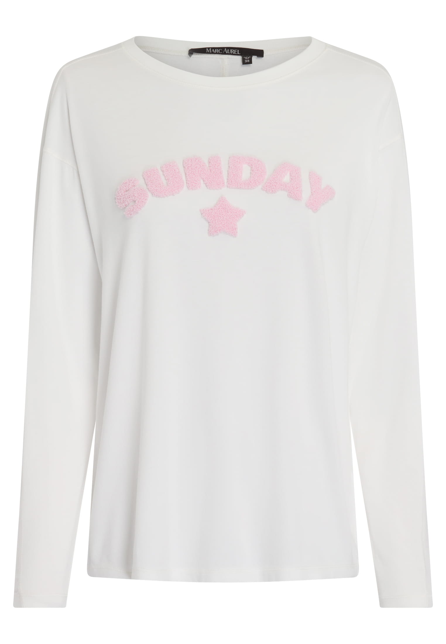 Shirt mit Frottée Applikation