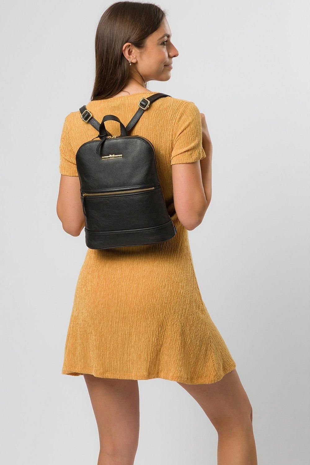 Pure Luxuries London Elland' Leather Backpack