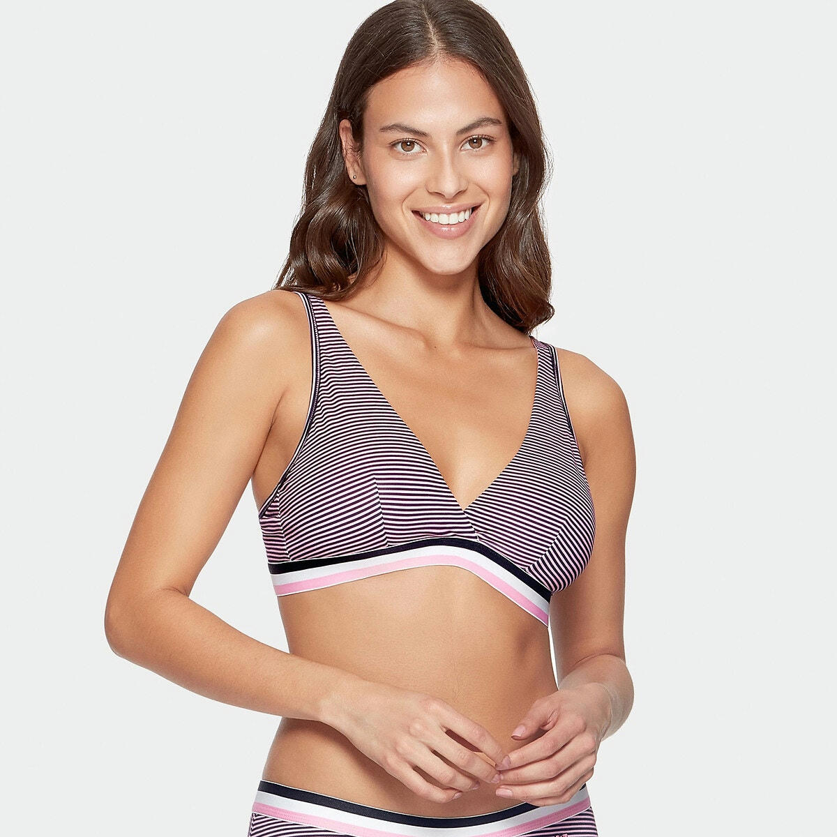 Soutien-gorge triangle en coton