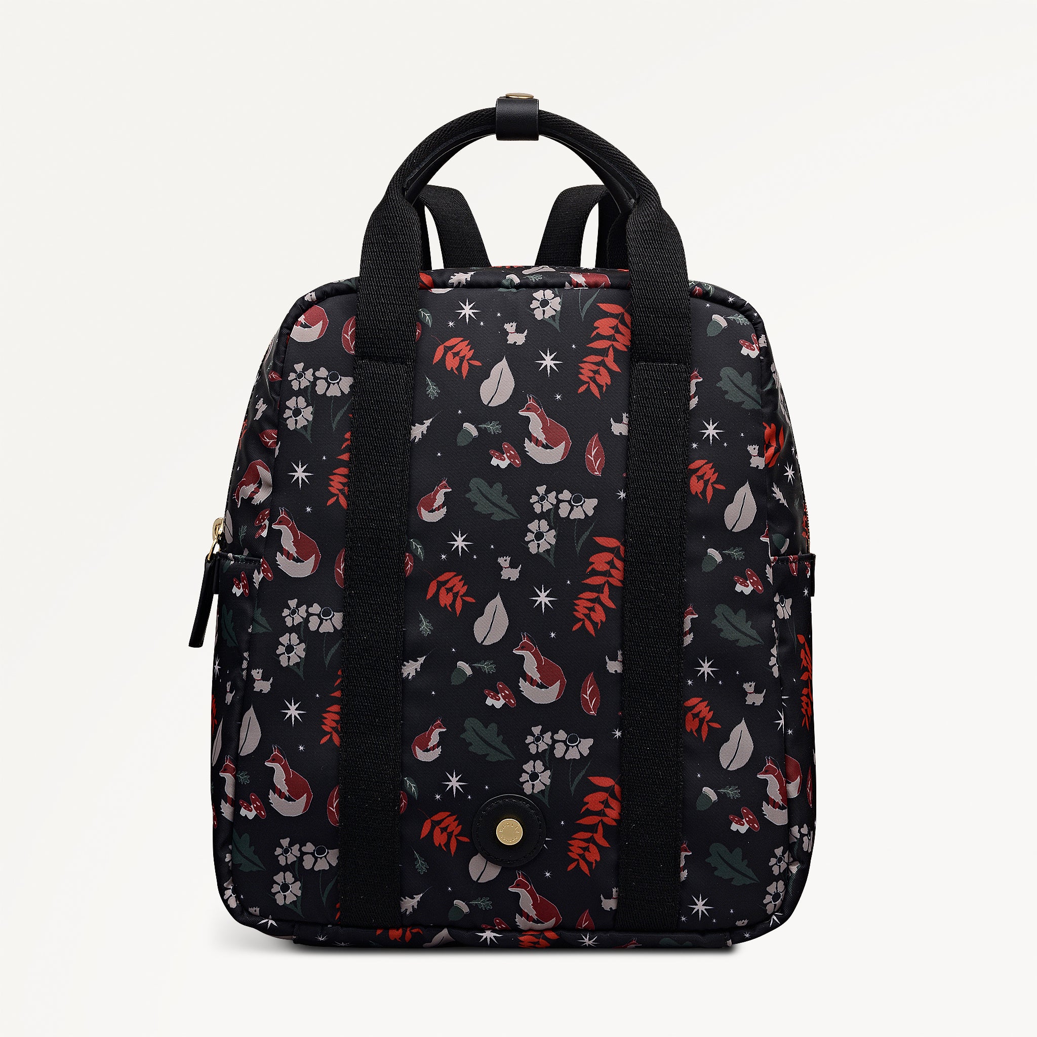 Holly Avenue Fox - Responsible Small Ziptop Backpack - OHE23103